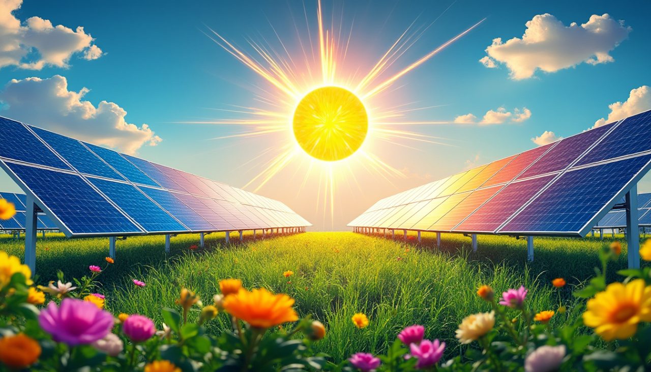 découvrez comment la peinture solaire révolutionne la production d'énergie renouvelable en transformant chaque surface peinte en source d'électricité propre et innovante.